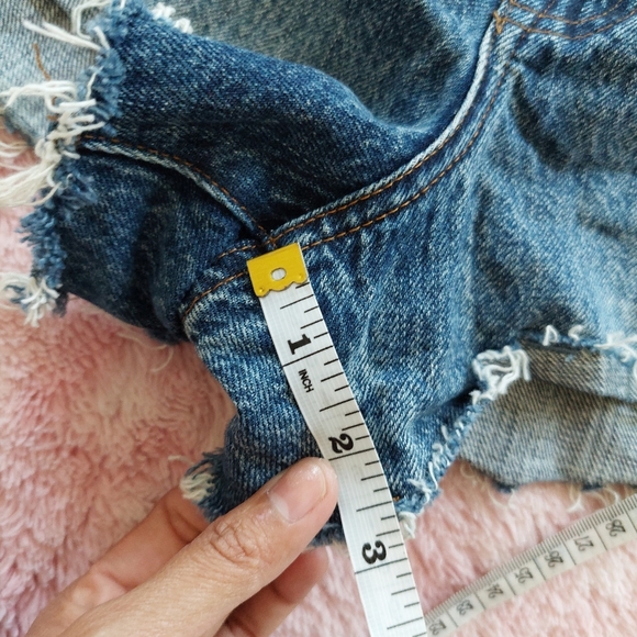 Pistola High Rise Denim Short Size 30 - Picture 8 of 9